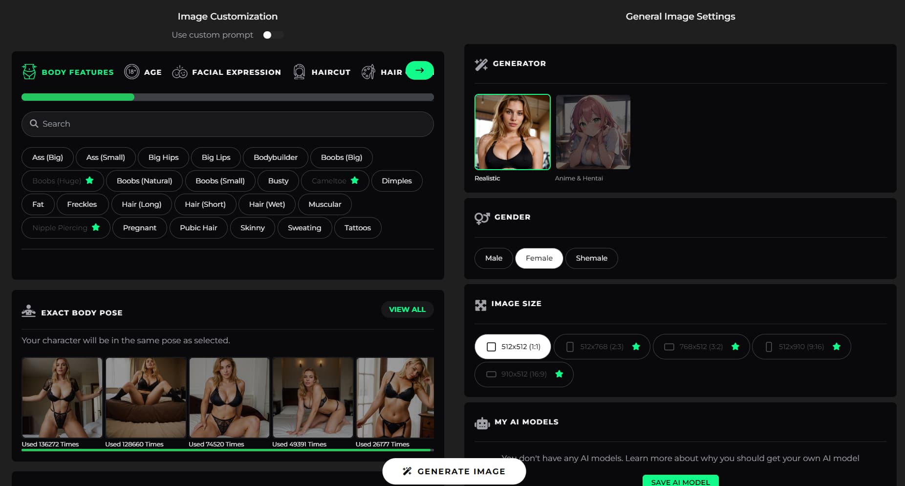 Pornderful AI Porn Editor