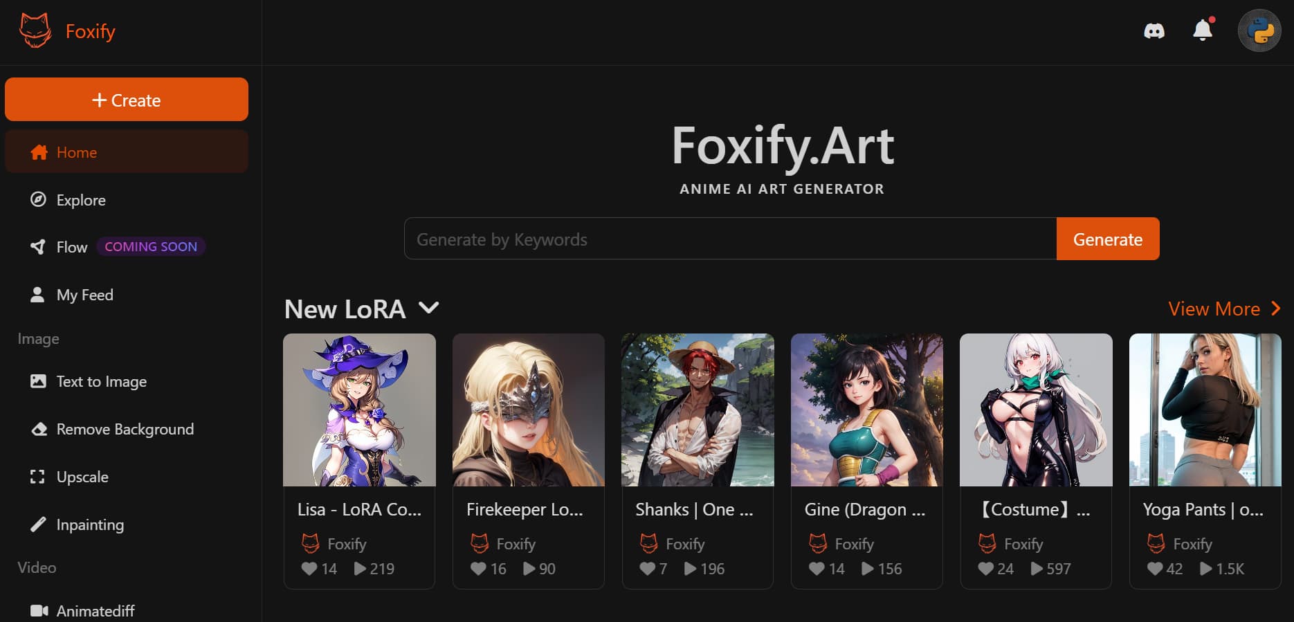 Anime NSFW AI Generator By Foxify AI