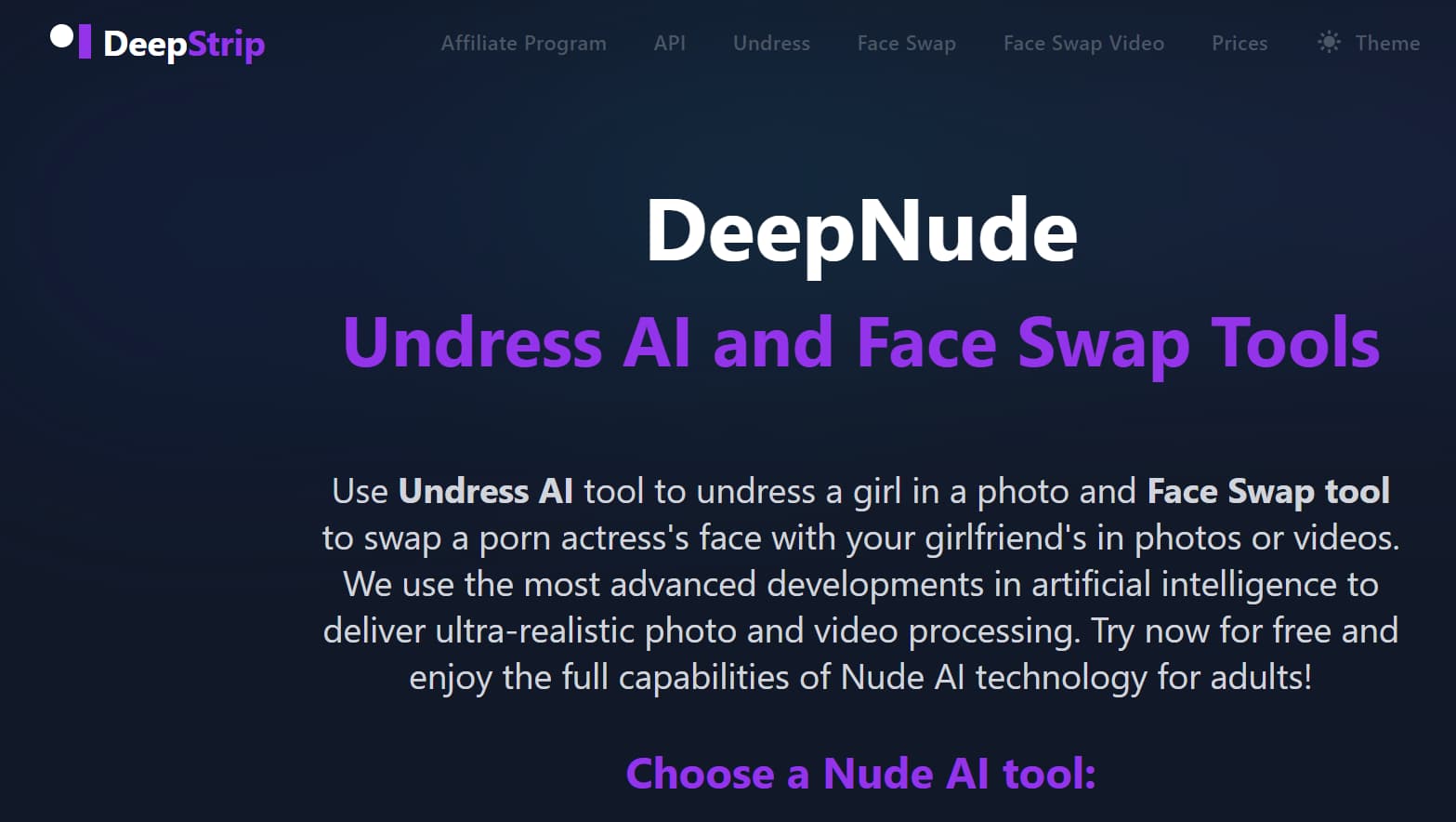 DeepStrip AI