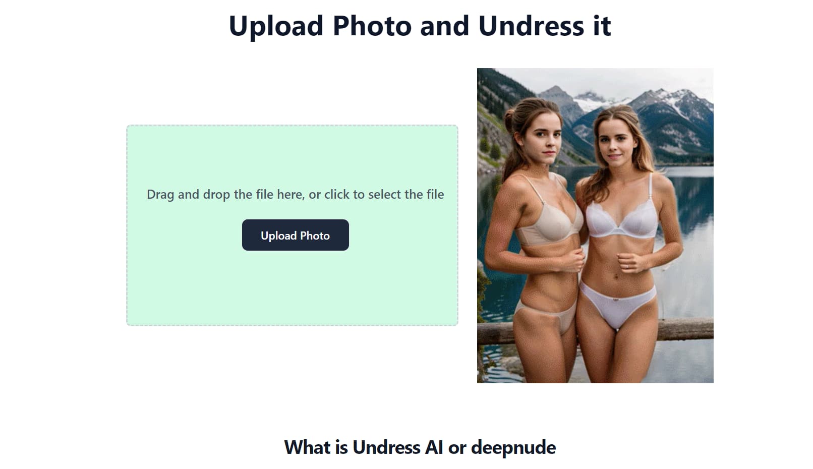 Undress Bikini