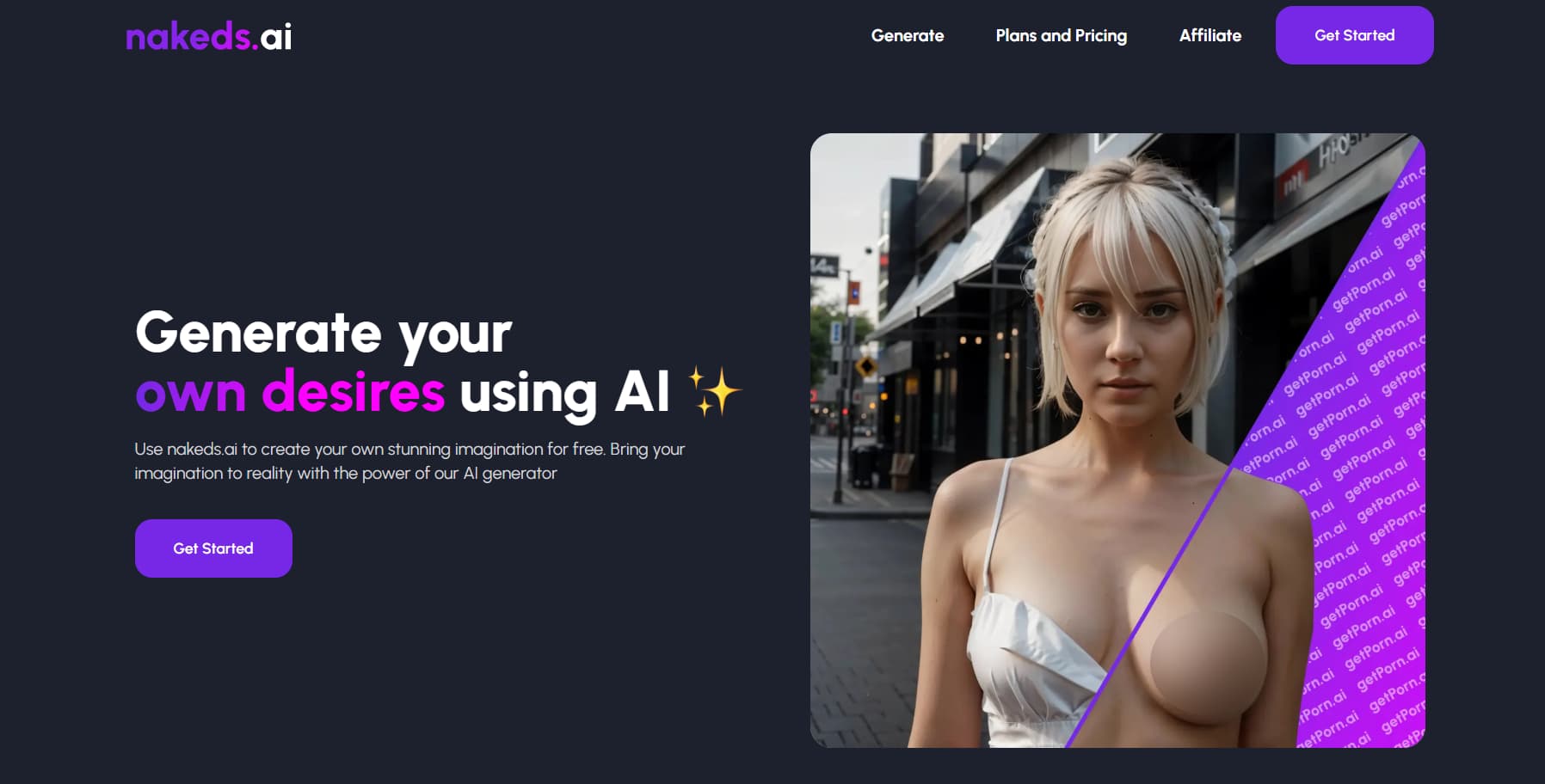 Unfiltered AI Image Generator