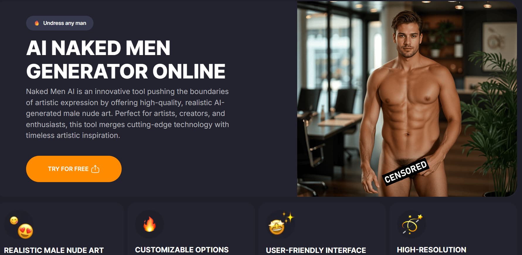 male undress ai